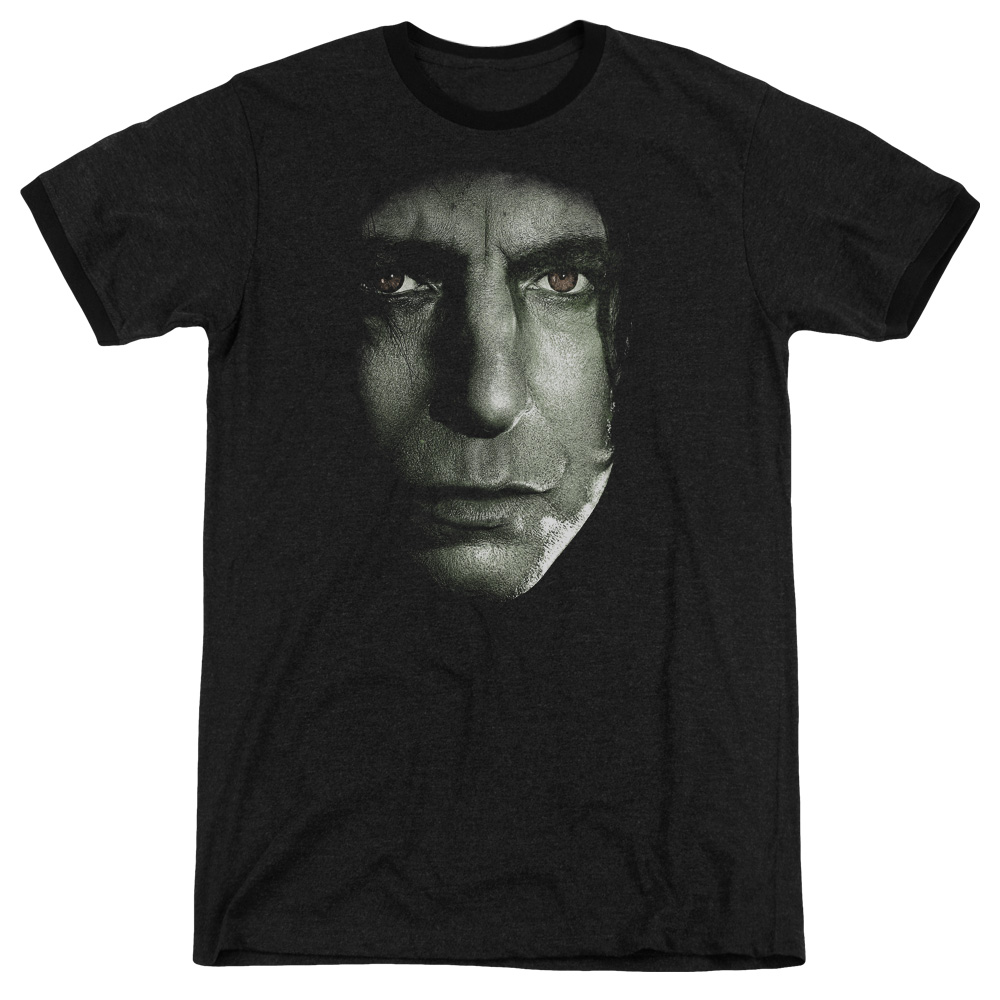 Harry Potter Snape Head Adult Regular Fit T-Shirt Harry Potter Snape Head Adult Regular Fit T-Shirt